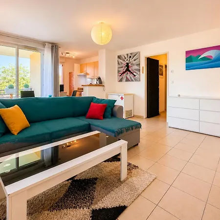 Apartamento Régussol Coloré  Piscine - Linge Fourni - Wifi